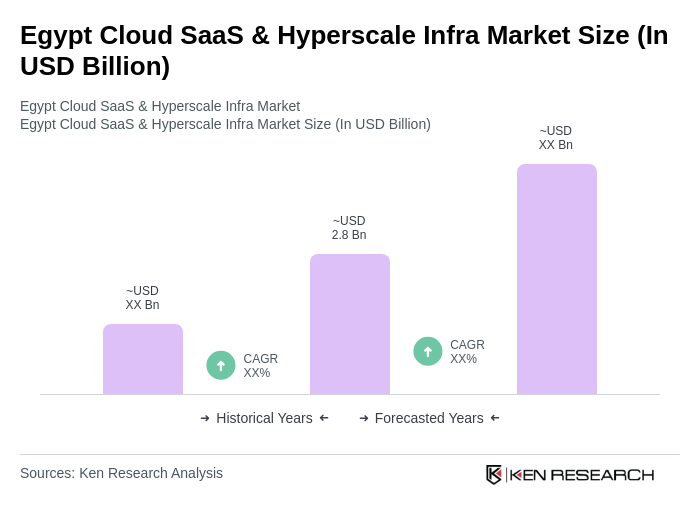 Egypt Cloud SaaS & Hyperscale Infra Market Size